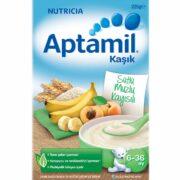 غذای کمکی شیر غلات موز و زردآلو آپتامیل aptamil