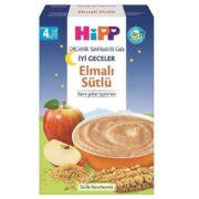 غذای کمکی غلات و سیب و شیر ارگانیک هیپ HIPP مخصوص شب