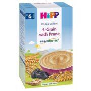 غذای کمکی ارگانیک شیر پنج غله هیپ Hipp