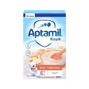 غذای کمکی شیر هفت غله و سیب آپتامیل Aptamil