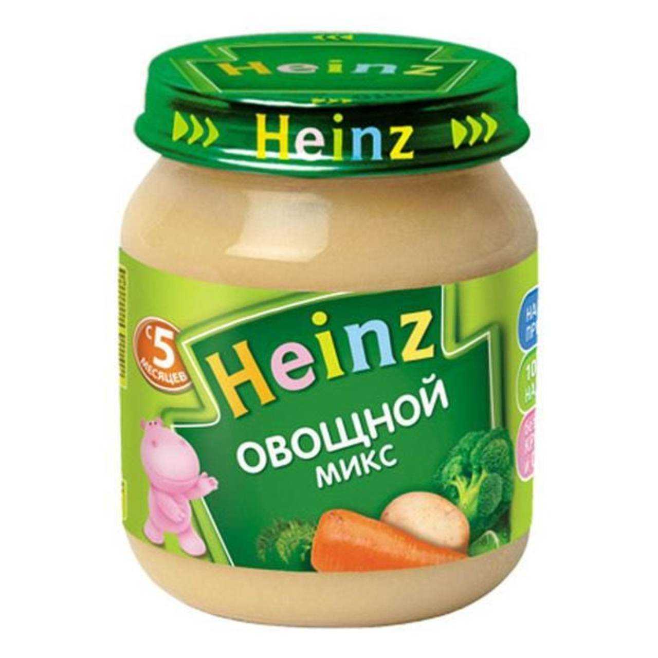 پوره مخلوط سبزیجات هاینز Heinz
