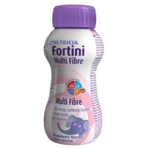شیر تقویتی توت فرنگی مولتی فیبر فورتینی Fortini Multi Fibre