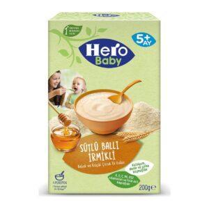 غذای کمکی شیر گندم عسل هروبیبی Hero Baby