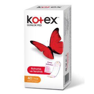 پد روزانه معطر ٤٠ عددی کوتکس(kotex)