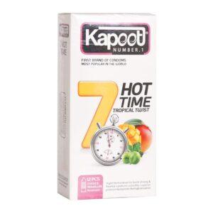 کاندوم 7 کاره گرم کاپوت 12 عددی Kapoot 7 Hot Time