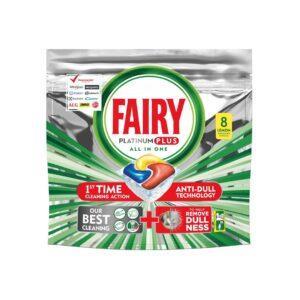 قرص ماشین ظرفشویی پلاتینیوم پلاس 8 تایی فیری Fairy