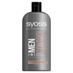 شامپو مردانه سایوس برای موهای نرمال تا مرطوب مدل Syoss Men Control
