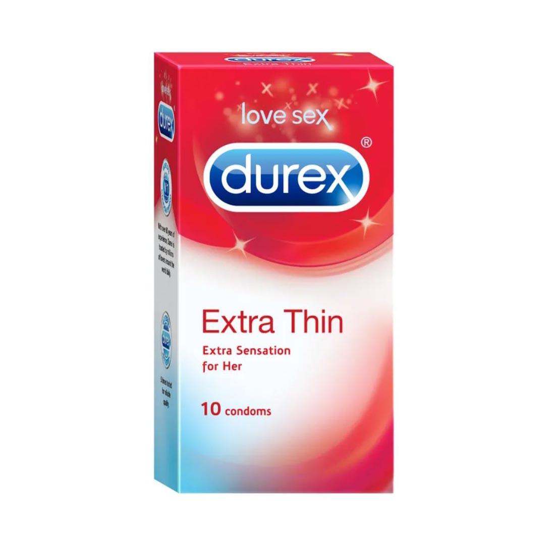 کاندوم فوق العاده نازک دورکس 10 عددی Durex Extra Thin