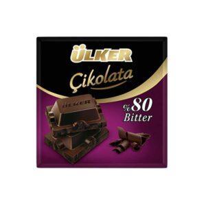 شکلات تلخ 80 درصدی اولکر Ulker