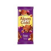 شکلات تخته ای شیری با تمشک آلپن گلد Alpen Gold