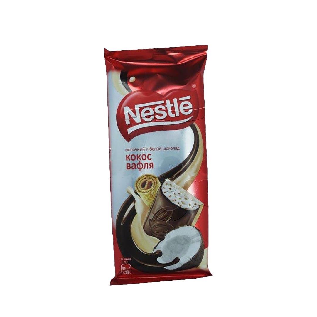 شکلات تخته ای نارگیلی نستله Nestle