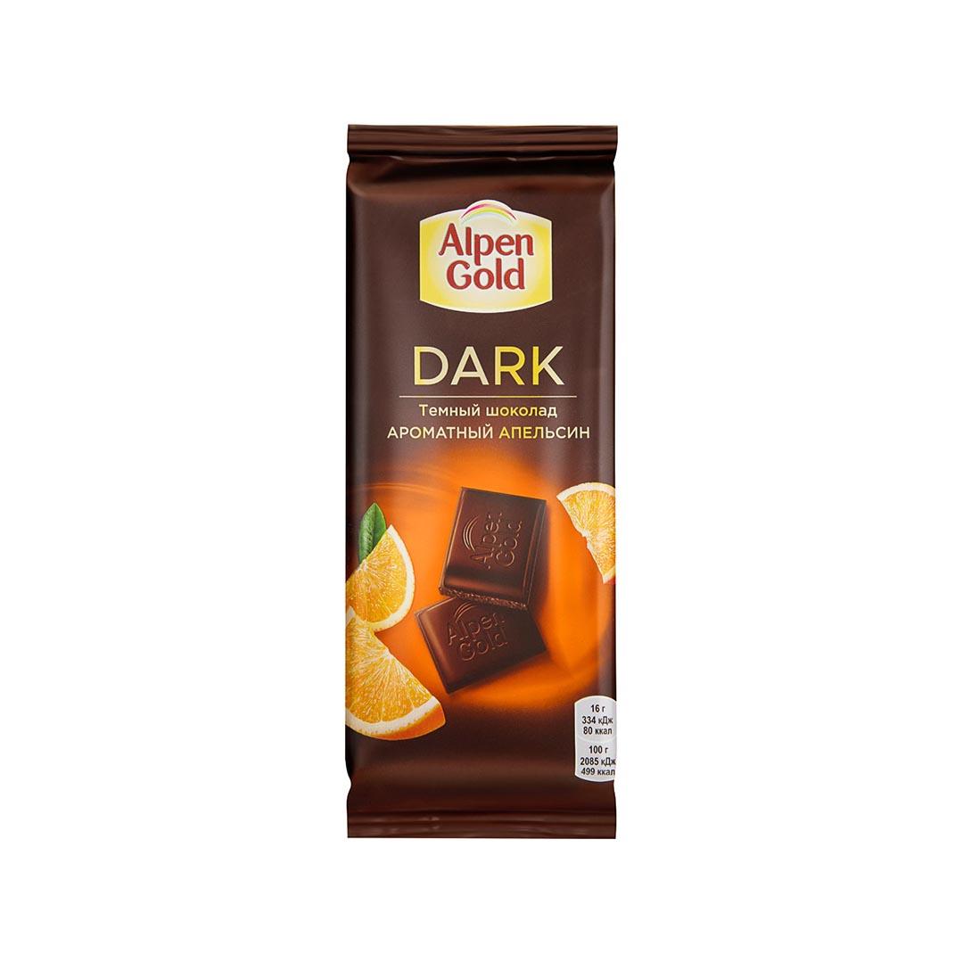 شکلات تخته ای دارک آلپن گلد با لیمو Alpen Gold