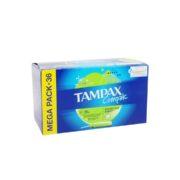 تامپون تامپکس 36 عددی Tampax Compak Tampon