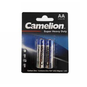 باتری نیم قلمی کملیون بسته دو عددی Camelion Super Heavy Duty