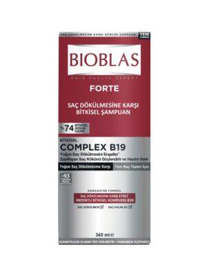 شامپو گیاهی ضد شوره بیوبلاس Bioblas Forte Complex B19