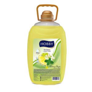 مایع دستشویی رمانتیک با رایحه لیمو هوبی 3.6 لیتری Hobby