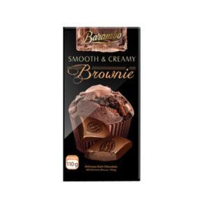 شکلات تخته ای بارامبو با طعم براونی 110 گرمی Barambo smooth creamy