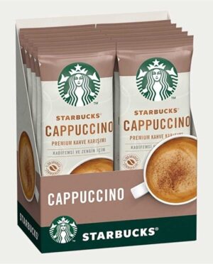قهوه فوری ده عددی طعم کاپوچینو استارباکس STARBUCKS
