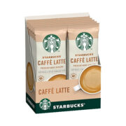 قهوه فوری ده عددی طعم کافه لاته STARBUCKS