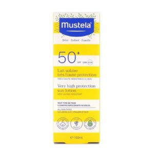 لوسیون ضد آفتاب کودک با SPF 50 موستلا Mustela
