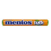 آبنبات جویدنی با طعم نوشابه فانتا پرتقالی منتوس Mentos