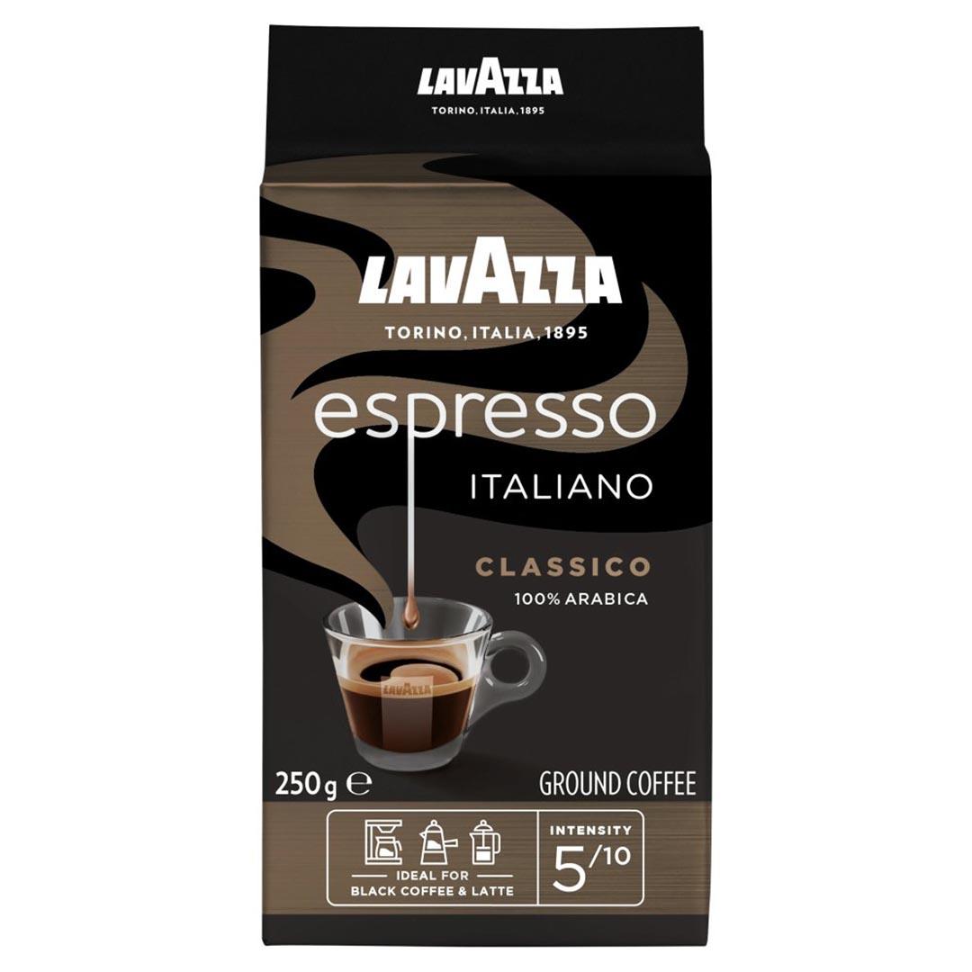 قهوه اسپرسو آسیاب شده لاوازا